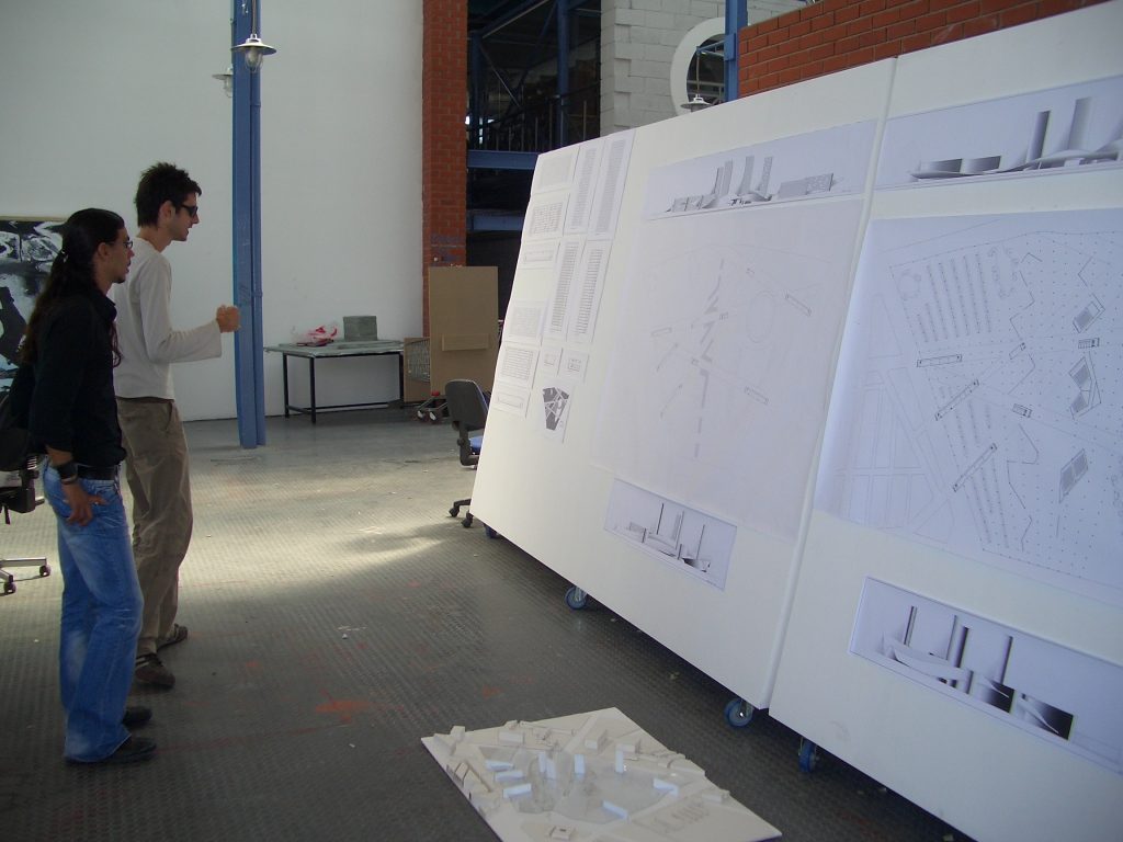 Theodore Kalantzakos at the School of Architecture